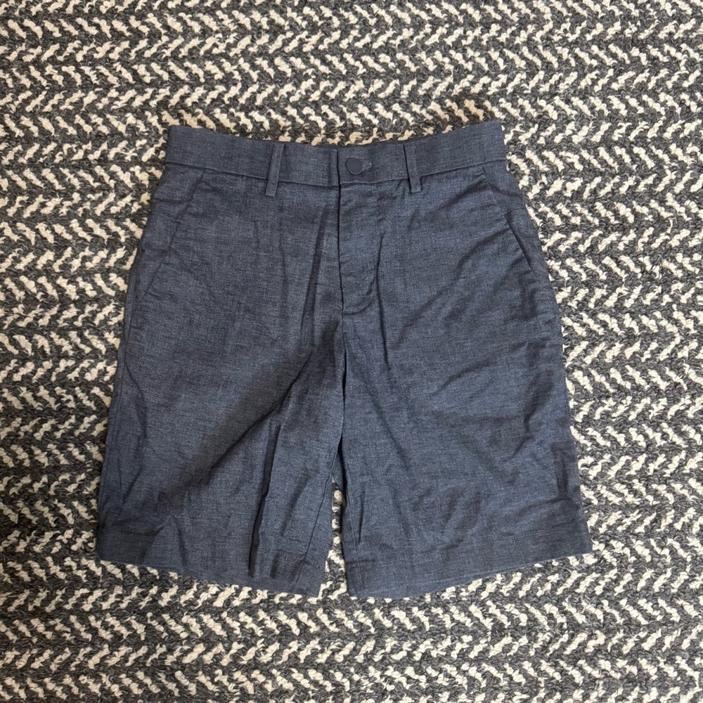 Banana Republic Navy Flat Front Shorts